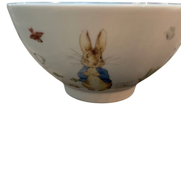 Beatrix Potter Peter Rabbit Porcelain Cereal Bowls Set of 4 Easter Spring New - Picture 5 of 10